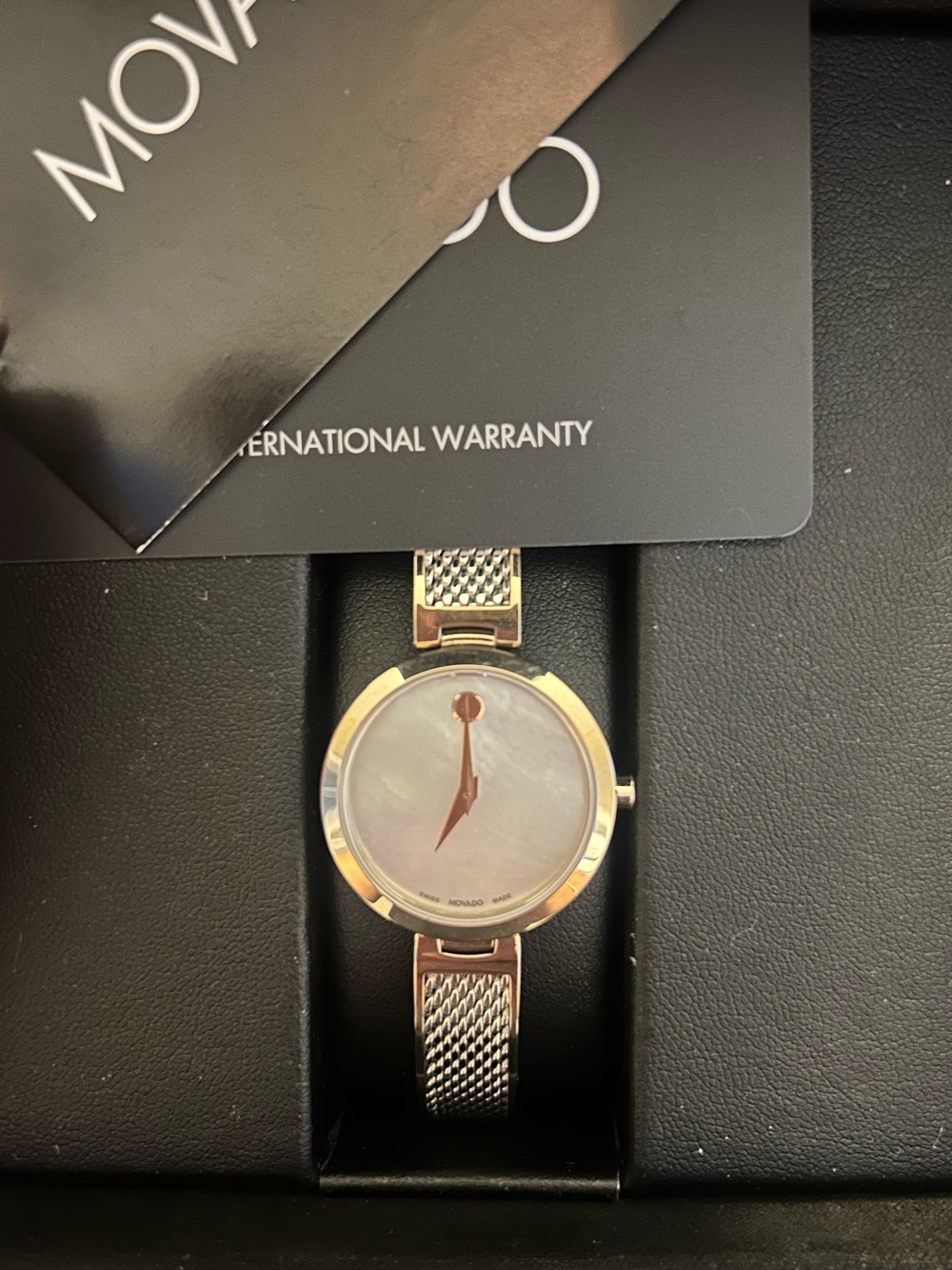 Movado Women’s Mother Of Pearl Watch